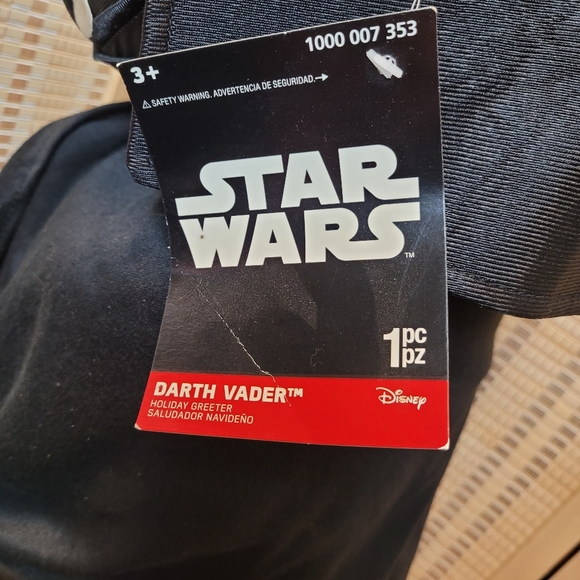 Darth Vader Christmas Door Greeter Holiday Plush stuffed With Tags - Picture 7 of 10